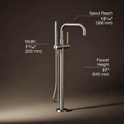 Purist Floor Mounted Tub Filler with Built-In Diverter - Includes Hand Shower - yhruw89vvtyls5z5xisr@2x.jpg