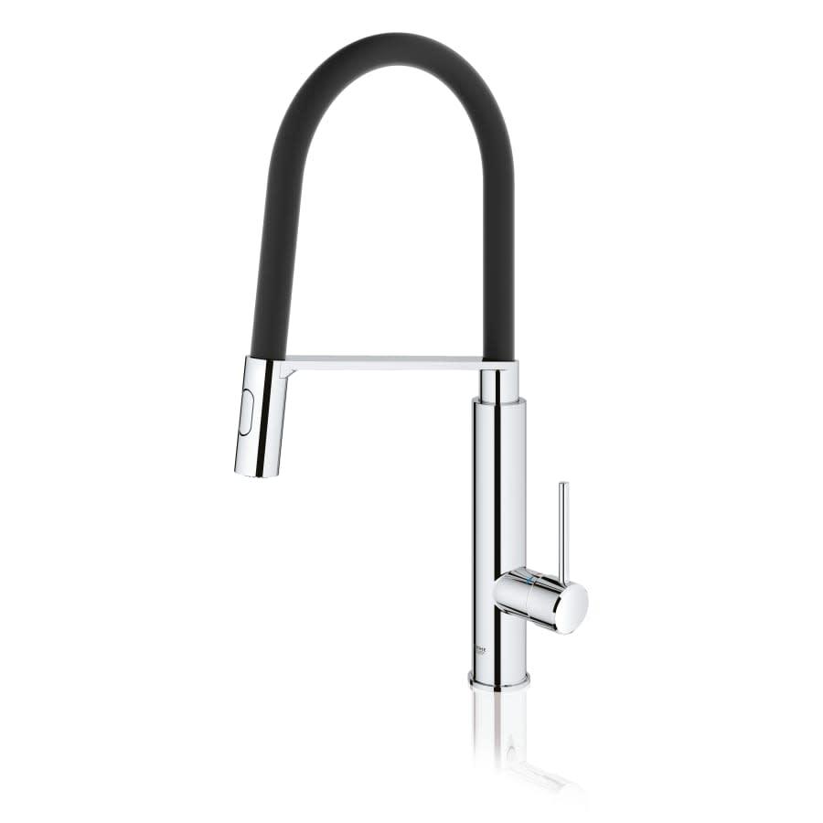 Pre-Rinse Spray Kitchen Faucet with Locking Push Button Control - yhxwdbauyzli7tuhcqay@2x.jpg
