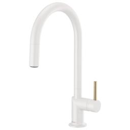 Odin 1.8 GPM Single Hole Pull Down Kitchen Faucet with Arc Spout - Less Handle - yikcpzaucekd2dwyejb7@2x.jpg