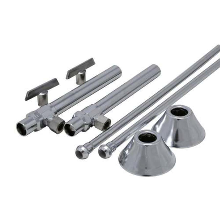 1/2" x 3/8" Straight Supply Stop Kit with Risers and Flanges - Pack of 2 - yiwdho3itglxdcfdmqds@2x.jpg