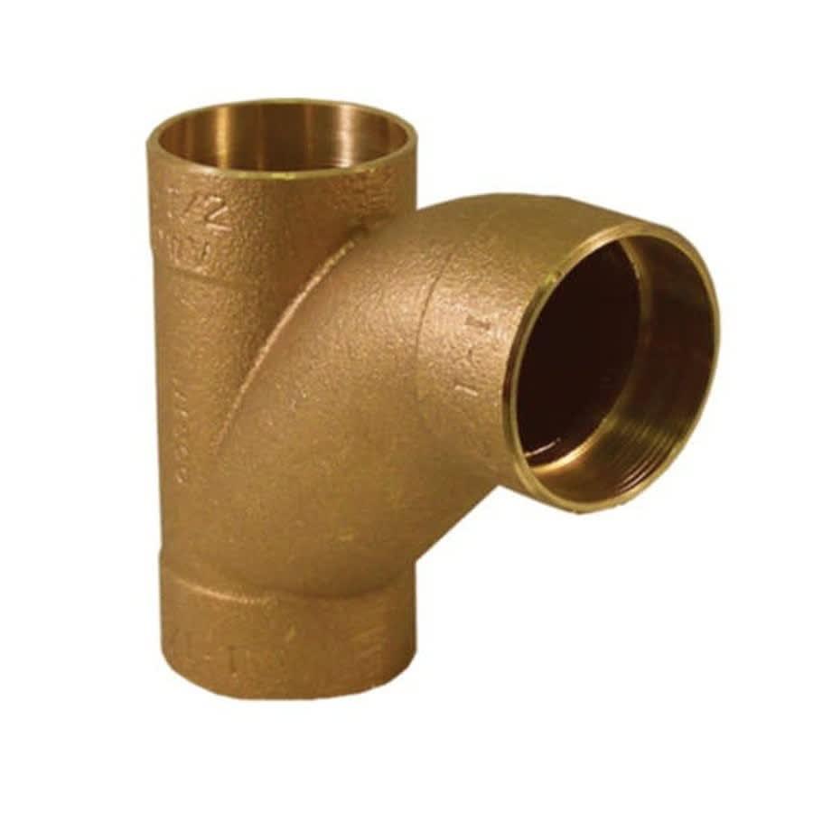 DWV Combination Wye and 45 deg Elbow, 4 in, C, Copper - yk10g2pxjqxxtfdm0msk@2x.jpg