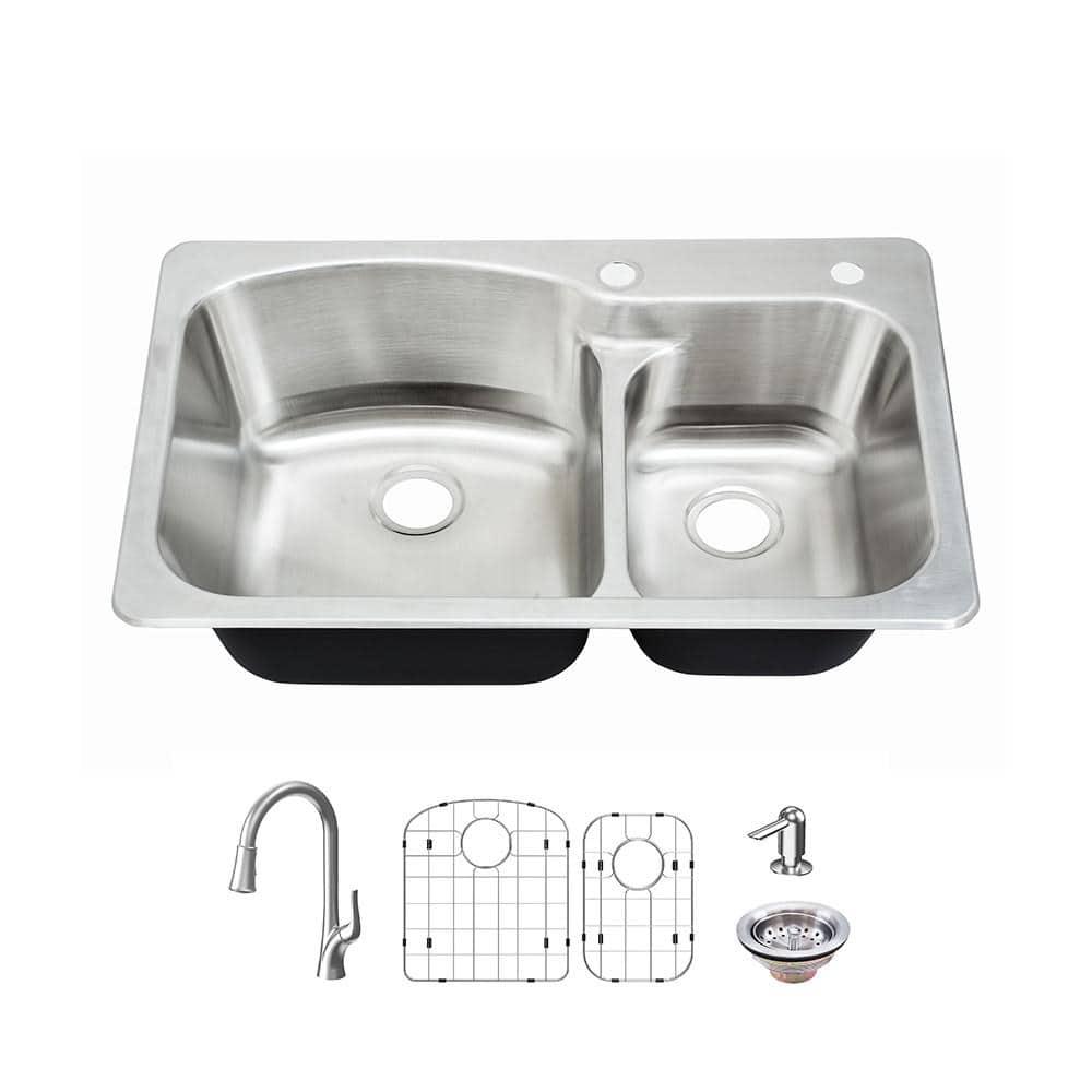 33 in. Drop-In 60/40 Double Bowl 18 Gauge Stainless Steel Kitchen Sink with Pull-Down Faucet - ykr7ndrsnvothls6tz4o@2x.jpg