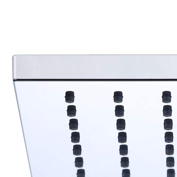 Glacier Bay Modern 1-Spray Pattern 8 in. Single Wall Mount Fixed Rain Shower Head in Chrome HD56081-X401 - ylugsgtwcdjrdn6vokub@2x.jpg