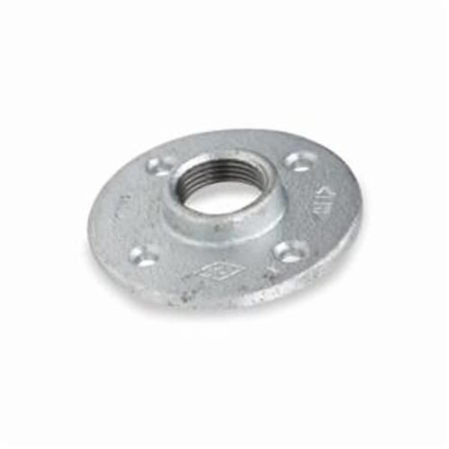 Floor Flange, 3/4 in, FNPT, 3-1/4 in OD, 4 Bolt Holes, 125 lb, Malleable Steel - ym05c0fynrqxm04il439@2x.jpg