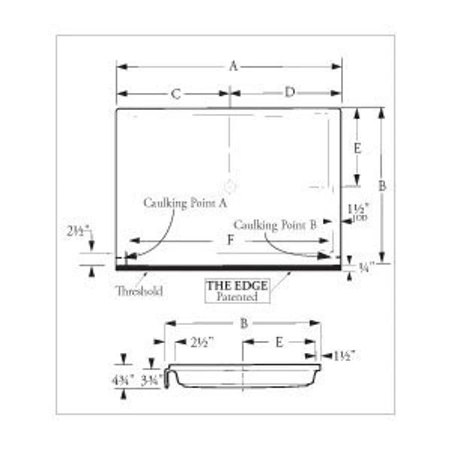 Shower Tray/Base, Fiberglass, White - ymj2idlcg3wsyws13asd@2x.jpg
