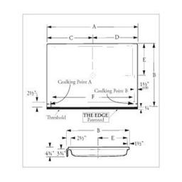 Shower Tray/Base, Fiberglass, White - ymj2idlcg3wsyws13asd@2x.jpg