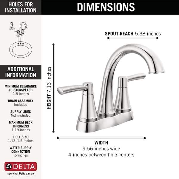 Delta Casara 4 in. Centerset Double Handle Bathroom Faucet in Polished Chrome 25862LF - ymqa7kiap2ygbsa8psfo@2x.jpg