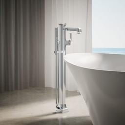 Riff Floor Mounted Tub Filler with Built-In Diverter - Includes Hand Shower - ynn7hzvfdzizt5gbz5dp@2x.jpg