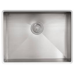Vault 25" Single Basin Top-Mount/Under-Mount 18-Gauge Stainless Steel Kitchen Sink with SilentShield - ynr5izoe0ivdjw7tczbv@2x.jpg