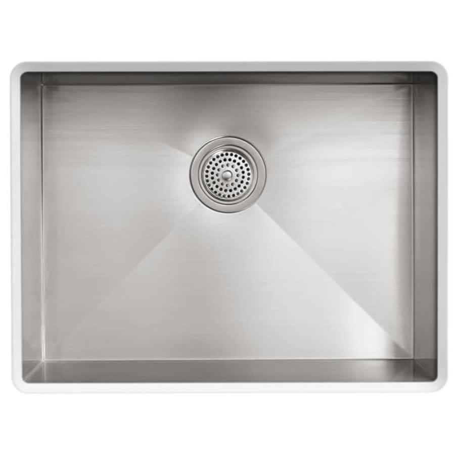 Vault 25" Single Basin Top-Mount/Under-Mount 18-Gauge Stainless Steel Kitchen Sink with SilentShield - ynr5izoe0ivdjw7tczbv@2x.jpg
