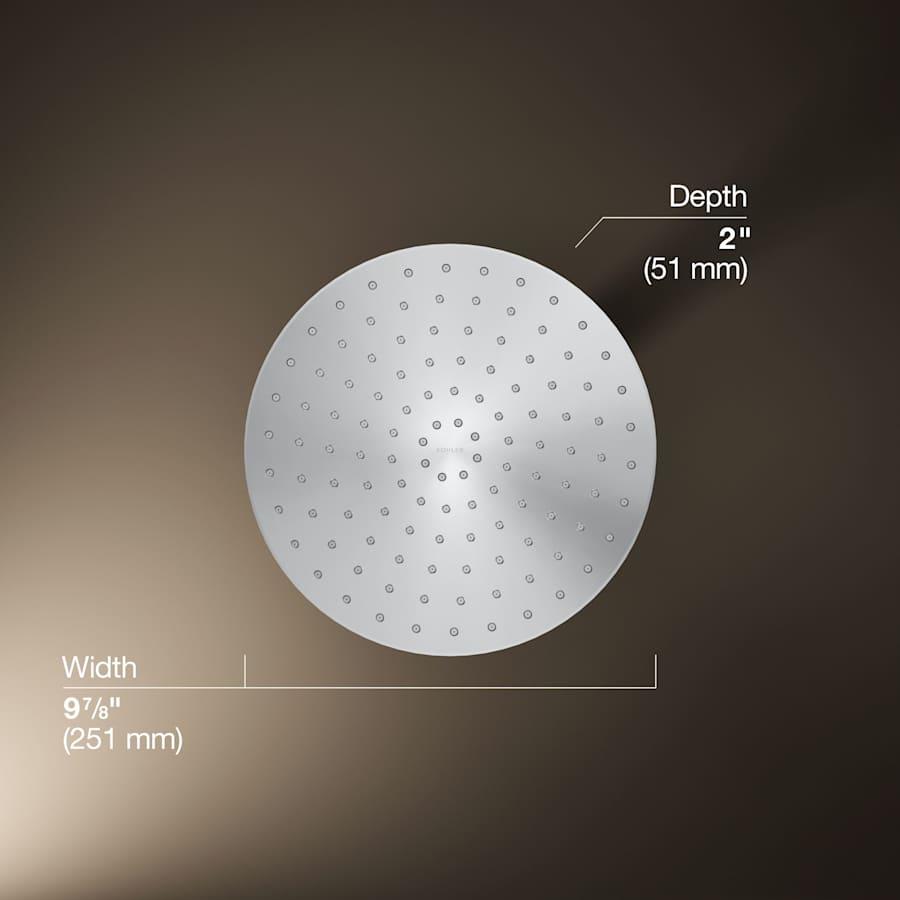 Awaken Round 10" Single Function 1.75 GPM Rainhead with MasterClean Sprayface - yo84okdmxzmjco2hw41s@2x.jpg