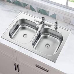 33 in. Drop-In 50/50 Double Bowl 20 Gauge Stainless Steel Kitchen Sink with Faucet - yo8lwgagtsfcylikgoof@2x.jpg