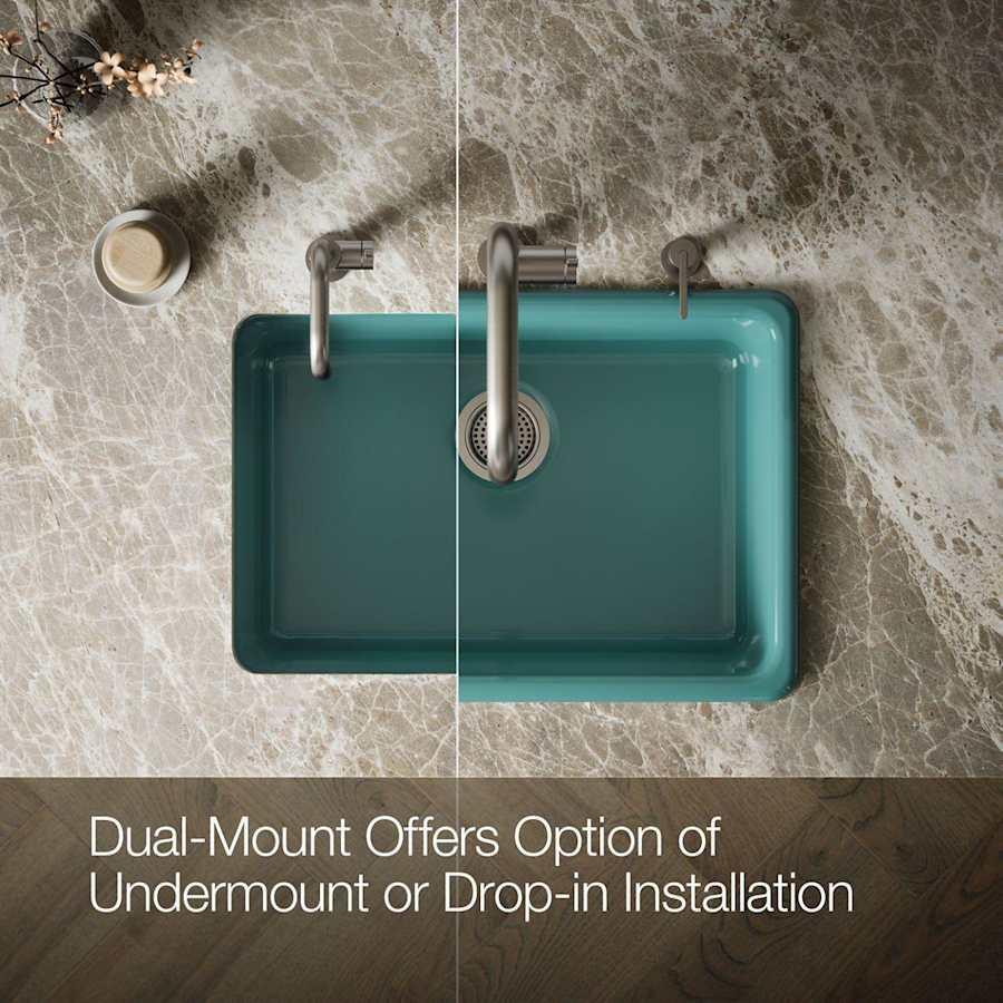 Iron/Tones 27" Undermount Single Basin Enameled Cast Iron Kitchen Sink - yo8pne9d8su3vehkvs9h@2x.jpg