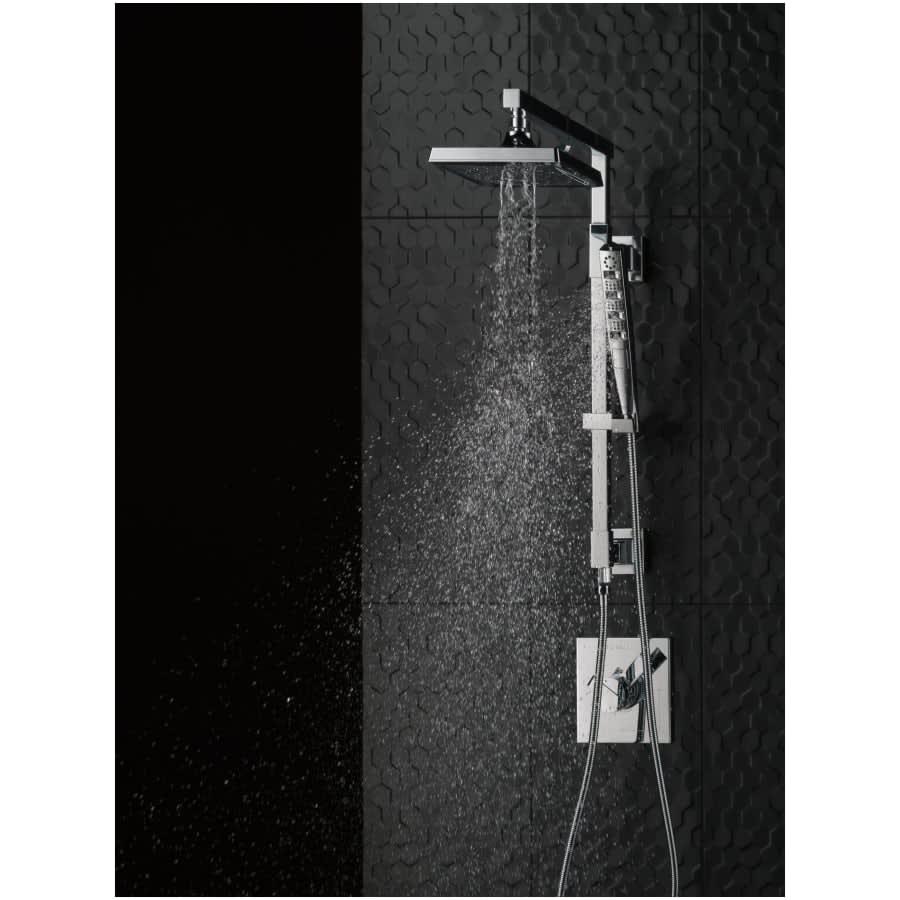 Universal Showering 7-5/8" Square 1.75 GPM Shower Head Full Spray Pattern with Touch Clean and H2Okinetic Technology - yokmn288lg98opcoxhn1@2x.jpg