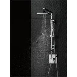 Universal Showering 7-5/8" Square 1.75 GPM Shower Head Full Spray Pattern with Touch Clean and H2Okinetic Technology - yokmn288lg98opcoxhn1@2x.jpg