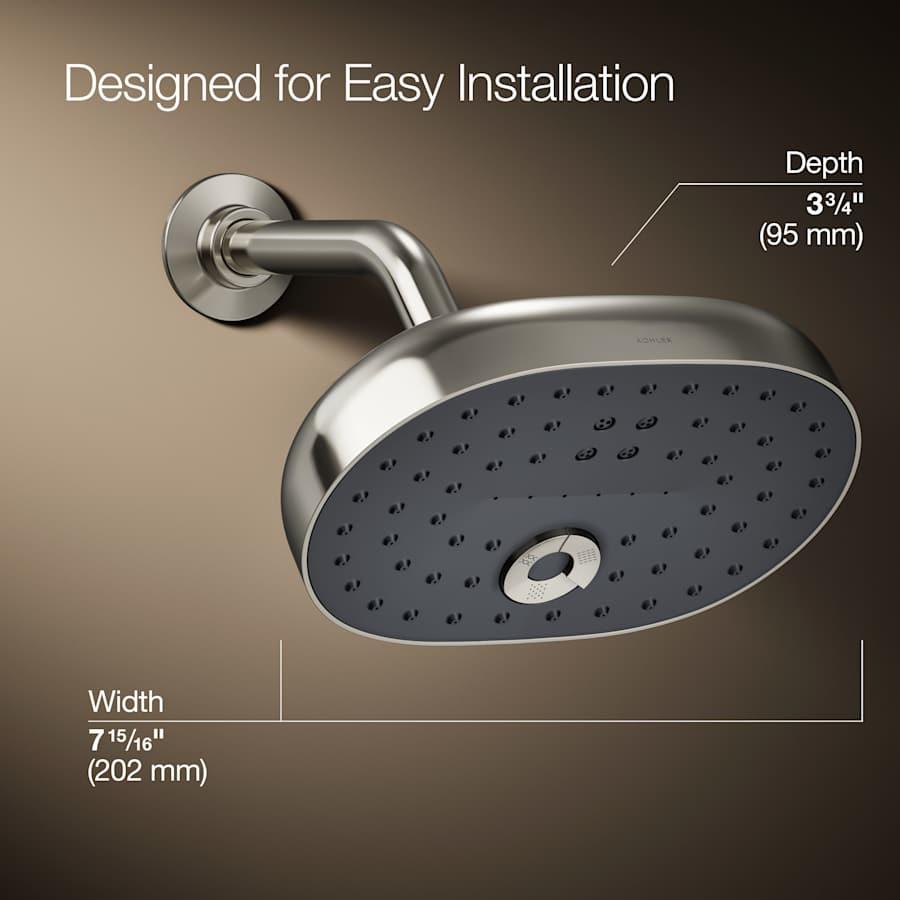 Statement 1.75 GPM Multi Function Shower Head with MasterClean Sprayface and Katalyst Air Induction Technology - ypb0tp02f50bfvx27ozb@2x.jpg