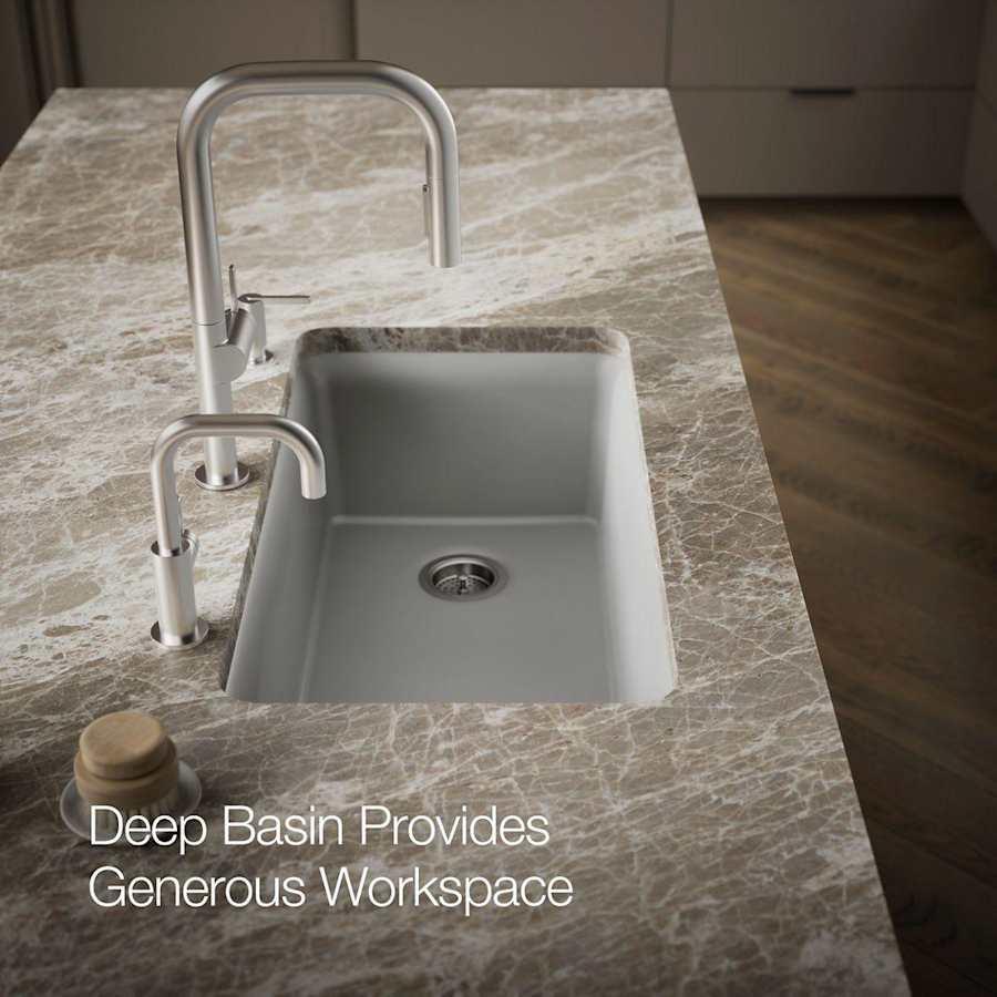 Cairn 33-1/2" Undermount Single Bowl Neoroc Granite Composite Kitchen Sink with Bottom Sink Rack - ypgfo8chzvylpsyfcvkf@2x.jpg