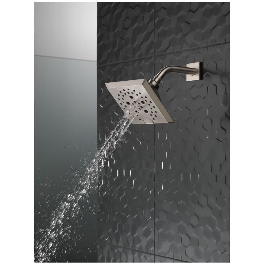Universal Showering 5-13/16" Square 1.75 GPM Shower Head Full Spray Pattern with Touch Clean and H2Okinetic Technology - ypq0atvls45josuonrth@2x.jpg