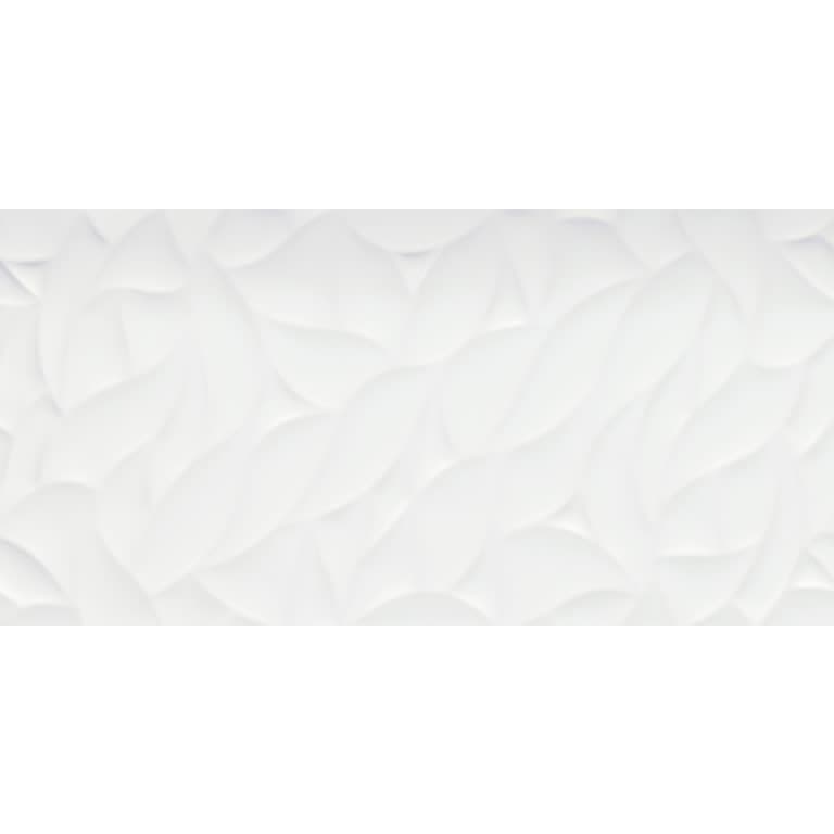 JAZZ BLOOM WHITE GL 12X24