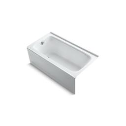Bancroft® Alcove Tub, 60 x 32 x 20 in, Left Hand Drain, White - yqjdrkioyqieegotgryt@2x.jpg