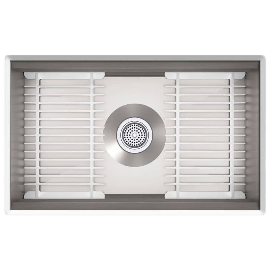 Prolific 29" Undermount Stainless Steel Single Basin Kitchen Sink with SilentShield Technology, Bamboo Cutting Board, 2 Multipurpose Racks, Colander, and Washbin - yssmjhgr3u00urwujzhg@2x.jpg