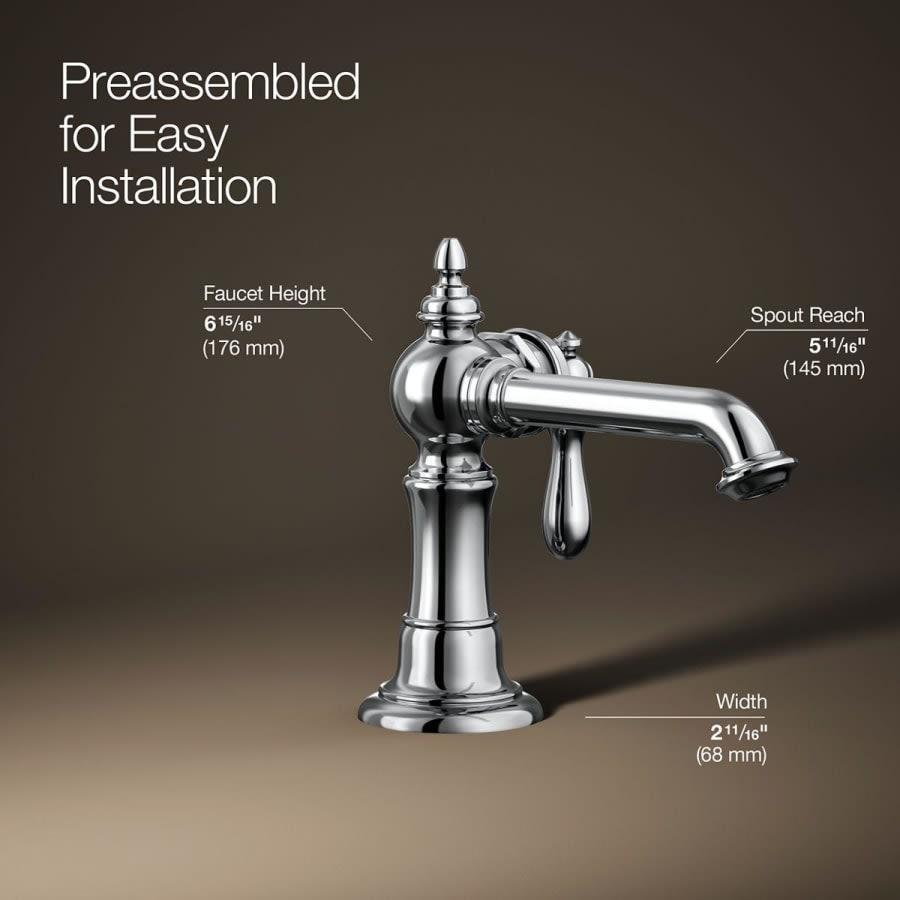 Artifacts 1.2 GPM Single Hole Bathroom Faucet with Pop-Up Drain Assembly - ysujjruceti7cahltki9@2x.jpg