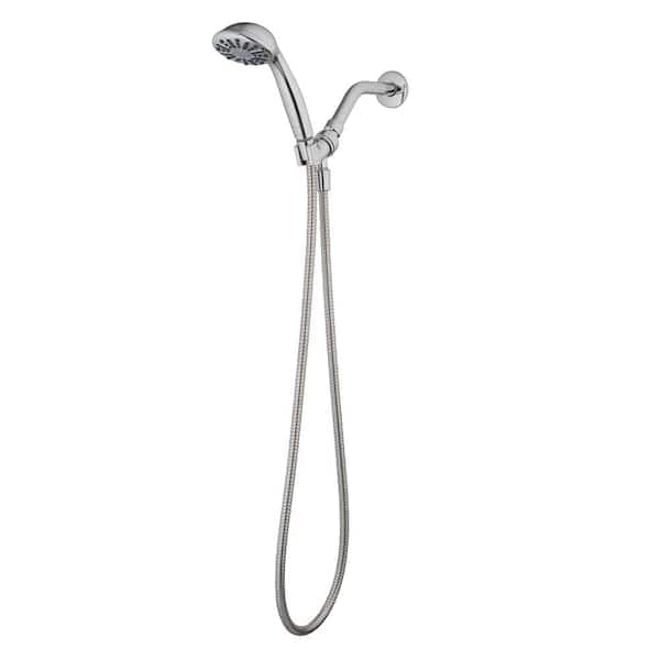 Glacier Bay 1-Spray Wall Mount Handheld Shower Head 1.8 GPM in Chrome 8466000HC - ysyyitvrlngycbtd0nt8@2x.jpg