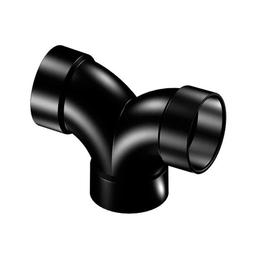 DWV Double 90 deg Elbow, 1-1/2 in, Hub, ABS - yt4ekbfqpnomvtpj4txb@2x.jpg