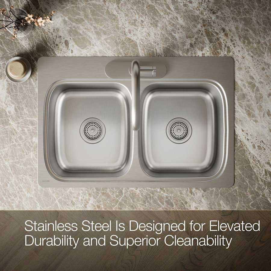 Verse 33" Double Basin Drop In Stainless Steel Kitchen Sink With Three Faucet Holes - yt9bjjg0fawoc5xbmfez@2x.jpg
