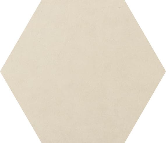 Natural Hues Ivory Hexagon 8X9 Matte