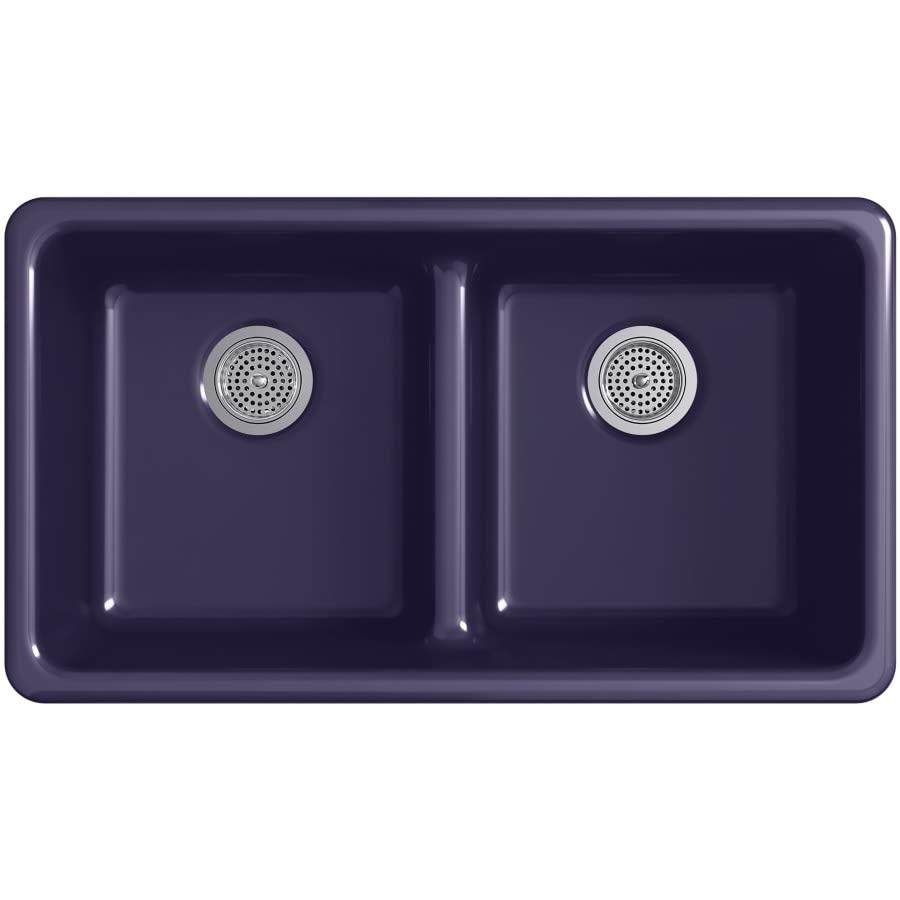 Iron/Tones 33" Drop In Smart Divide Double Basin Enameled Cast Iron Kitchen Sink - yukufsgkzfwbnsbkwchv@2x.jpg
