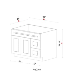 Vanity Sink Base Cabinet with Drawers Right - 36"W * 34- 1/2"H * 21"D - yunfscxpgqonl8cgzpet@2x.jpg