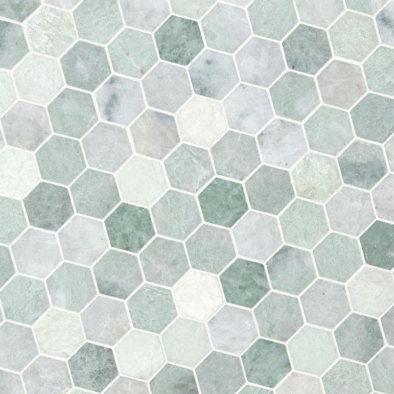 Icelandic Green 2" Hexagon Mosaic Tile - yv97xuszy9l1grwhc2on@2x.jpg