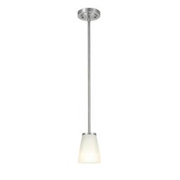 Helena 4.7 in 1-Light Brushed Nickel Mini Pendant with Frosted Glass Shades - ywasruwg4lmallyvcfuu@2x.jpg