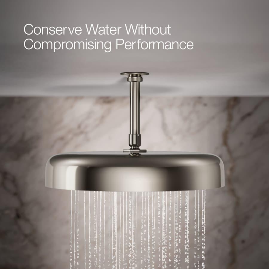 Statement Round 14" Single Function 2.5 GPM Rainhead with MasterClean Sprayface and Katalyst Air-Induction Technology - yww87uvoeq5gibpgnkpw@2x.jpg