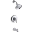 Bancroft Single Handle RiteTemp Tub and Shower Trim with Rain Shower Head - yxh080i0kallmcxflpre@2x.jpg