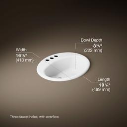 Farmington 19-1/4" Oval Cast Iron Drop In Bathroom Sink with Overflow and 3 Faucet Holes at 4" Centers - yxqtjmatkmcbddemftxw@2x.jpg