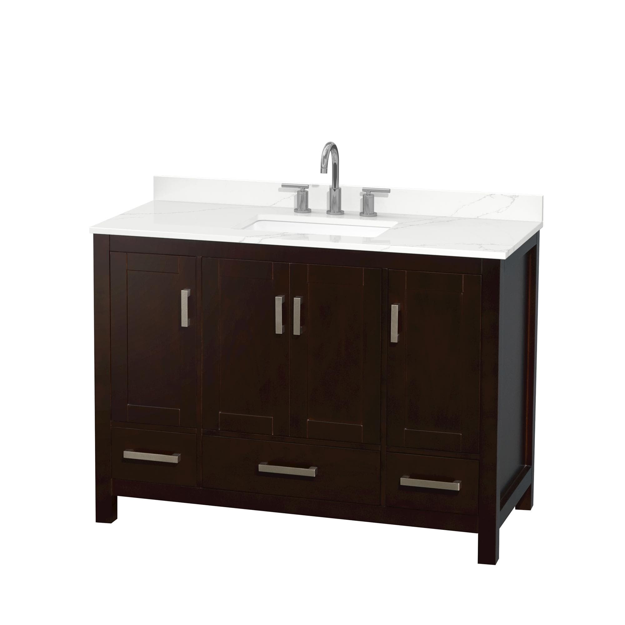 Sheffield Single Bathroom Vanity - 48W x 35H x 22D