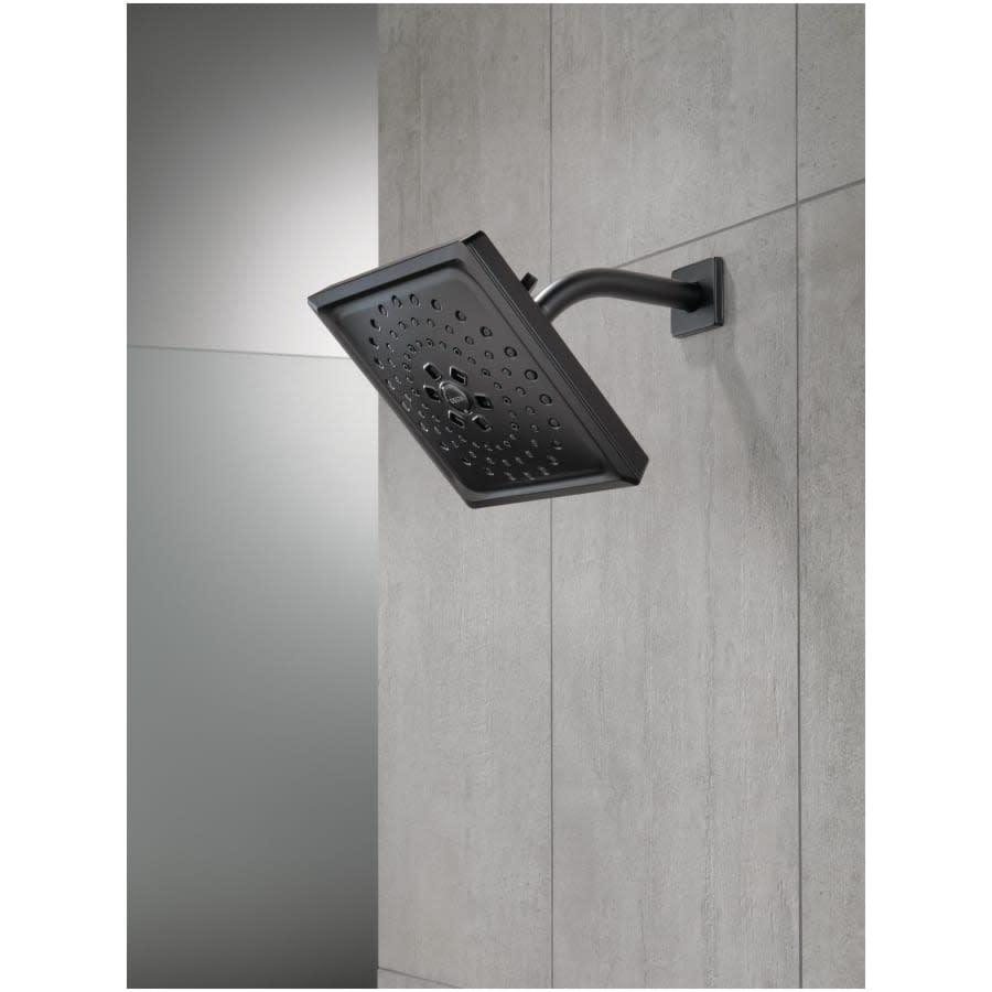 Universal Showering 7-5/8" Square 1.75 GPM Shower Head Full Spray Pattern with Touch Clean and H2Okinetic Technology - yyfsnoxgf8xyb47kkoho@2x.jpg