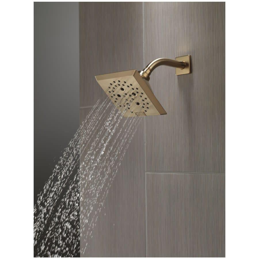 Universal Showering 5-13/16" Square 1.75 GPM Shower Head Full Spray Pattern with Touch Clean and H2Okinetic Technology - yzcg8qjcbkgxobkqe048@2x.jpg