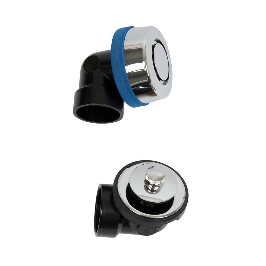 True Blue® Bath Drain Half Kit, Lift & Turn, ABS, Chrome - yzkud6elctb3fgdlbews@2x.jpg