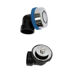 True Blue® Bath Drain Half Kit, Lift & Turn, ABS, Chrome - yzkud6elctb3fgdlbews@2x.jpg