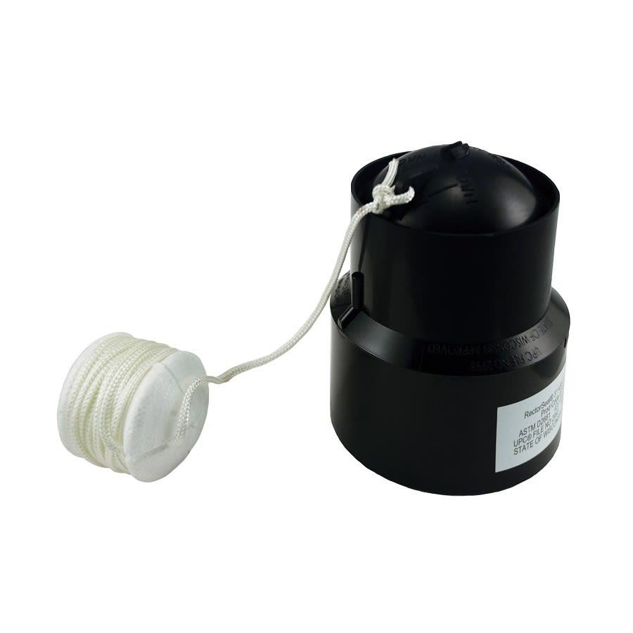 HubSett™ Horizontal Test Coupling, For Use With PVC/ABS Pipe, 3 in Hub x Spigot, ABS - z027gokjzggn6ttbagf2@2x.jpg