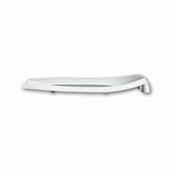 Toilet Seat, Elongated Bowl, Open Front, Less Cover, Plastic, White - z2npphlkv6qsnwdwh8me@2x.jpg
