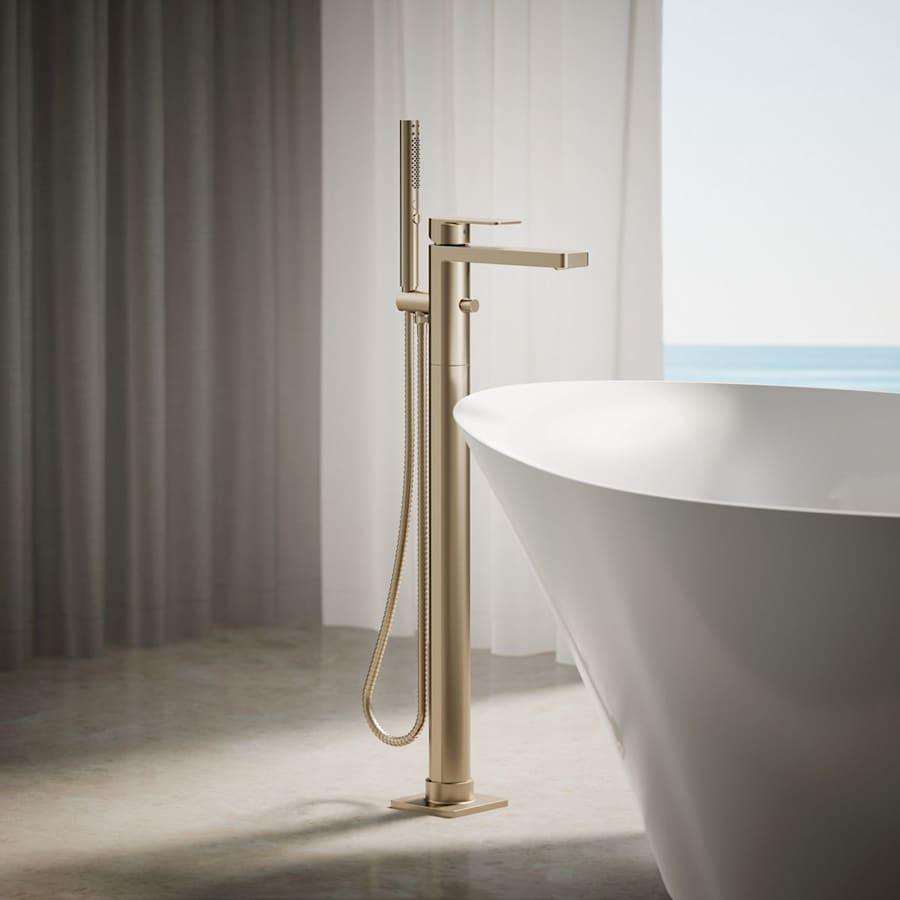 Parallel Floor Mounted Tub Filler - Includes Hand Shower - z30mn0sr1u5tbyf7v9yr@2x.jpg
