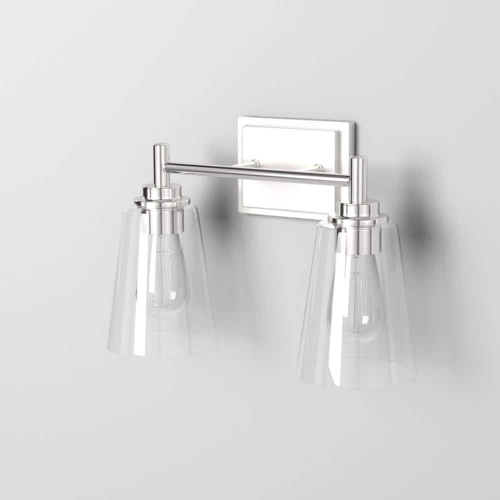 Wakefield 15 in. 2-Light Chrome Modern Vanity with Clear Glass Shades - z3izedoq0g2bkqarhvwd@2x.jpg