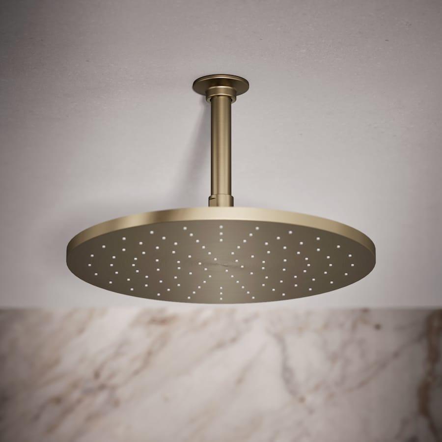 Contemporary Round 12" Single Function 2.5 GPM Rainhead with MasterClean Sprayface and Katalyst Air-Induction Technology - z3vctorrjgkdugpidru8@2x.jpg