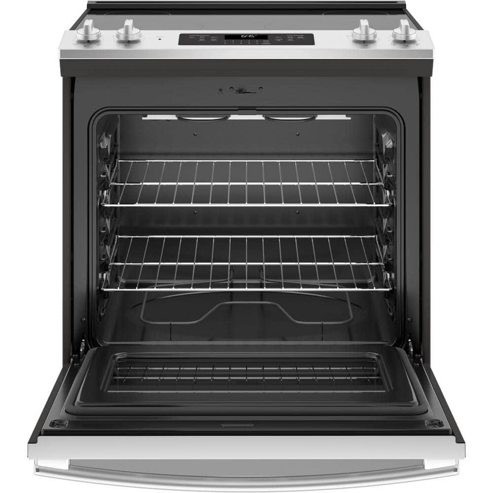 30"W Slide In Smoothtop Range Stainless Steel - zaqzipzanqcq8gsilck1@2x.jpg