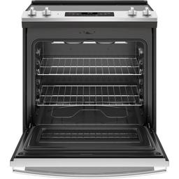 30"W Slide In Smoothtop Range Stainless Steel - zaqzipzanqcq8gsilck1@2x.jpg