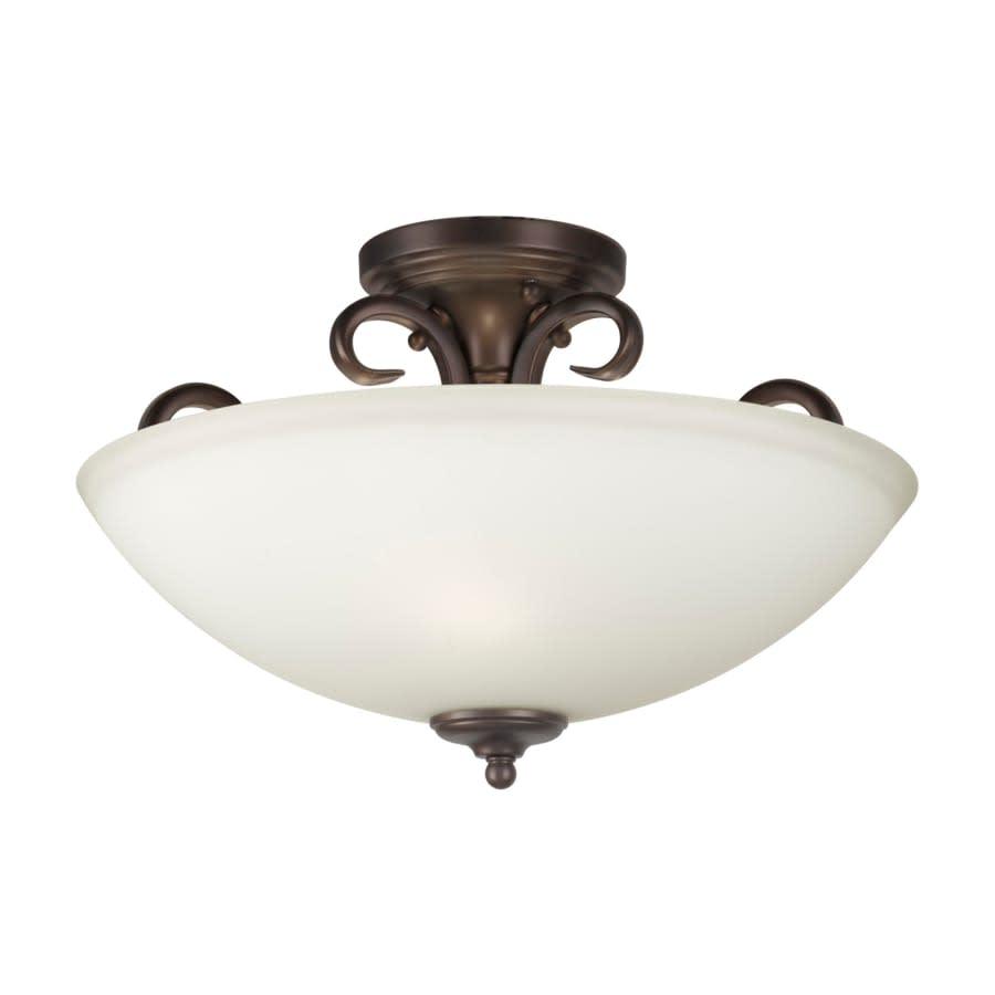 3 Light 16" Wide Semi-Flush Bowl Ceiling Fixture with White Glass Shade - zbnntcmrwso99wum13j1@2x.jpg